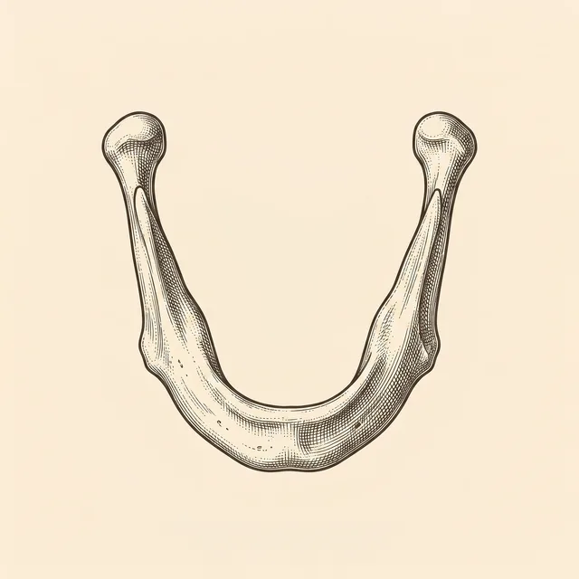 Engraved plate of the hyoid